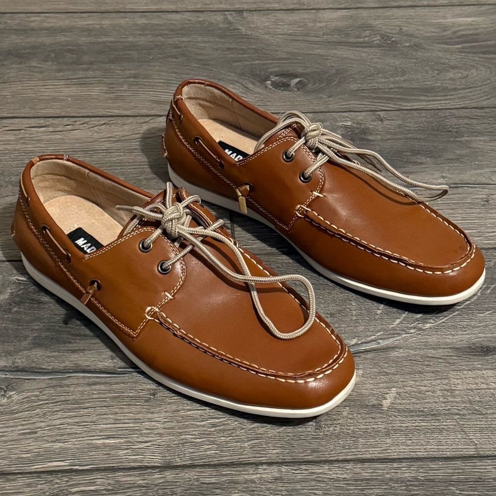 Steve‎ Madden Men’s Size 9 Brown Boat Shoe